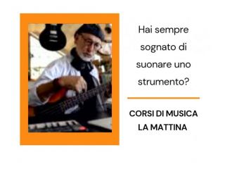 CORSI DI MUSICA LA MATTINA: Chitarra | Pianoforte | Canto | Basso | Batteria