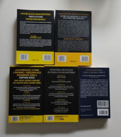 5 romanzi thriller libri usati ma buoni a meta prezzo - Foto 2