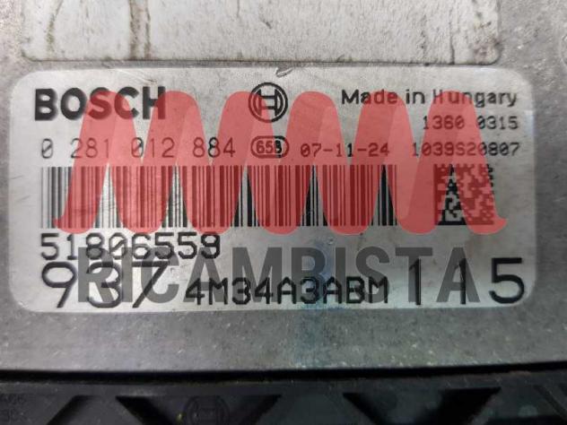 0281012884 Alfa 147 1.9 centralina motore Bosch - Foto 4