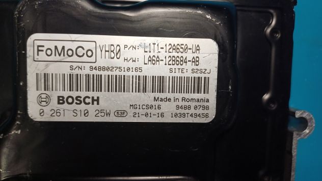 Centralina motore Bosch Plug & Play, Ford, 0261S1025W, 0 261 S10 25W, L1T112A650 - Foto 4