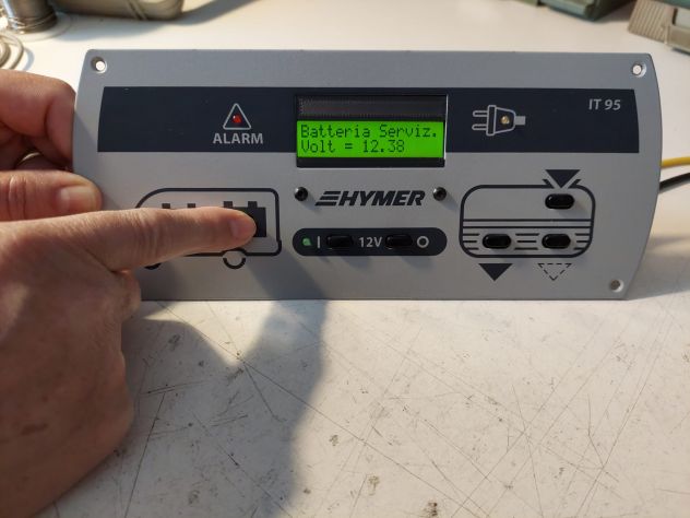 Riparazione repair pannello IT 95 HYMER IT95 digitale SCHAUDT - Foto 2