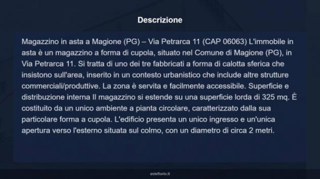 Immobile in asta di 325 m² in vendita a Magione - Foto 7