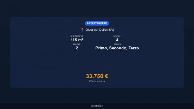 Immobile in asta di 115 m² in vendita a Gioia del Colle - Foto 15