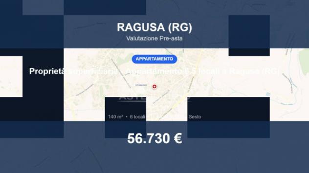Immobile in asta di 140 m², box auto in vendita a Ragusa