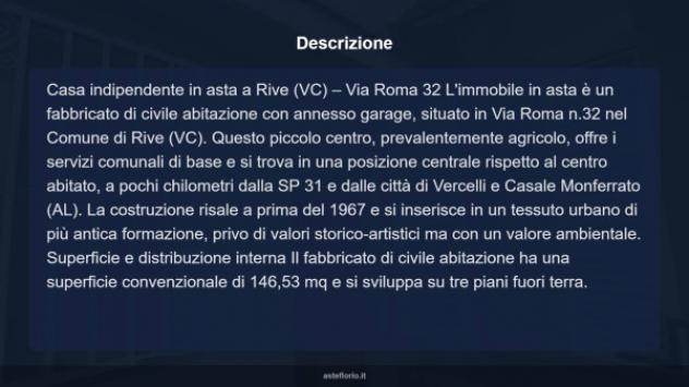 Immobile in asta di 146 m², box auto in vendita a Rive - Foto 13