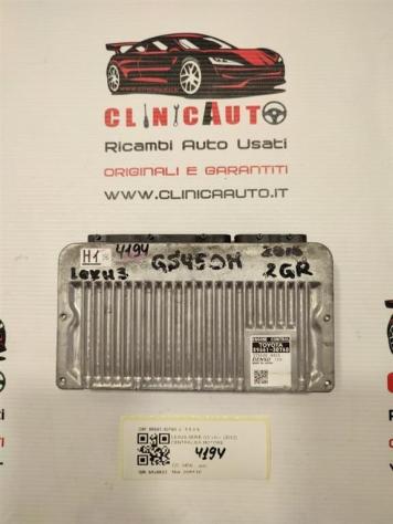 CENTRALINA MOTORE LEXUS GS 300 Serie 89661-30T60 2GRFXE gas 3456 (05)