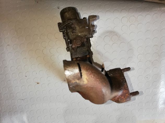 COLLETTORE ASPIRAZIONE SCARICO FIAT 506C 1100 A CON CARBURATORE WEBER - Foto 4