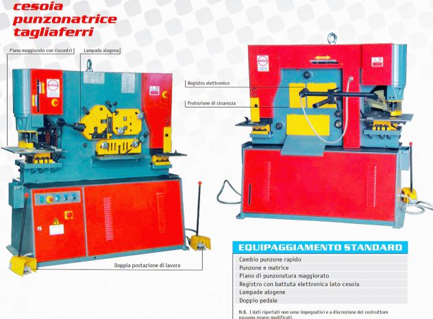 punzonatrice universale Minerva, da 45 a 90 ton - Foto 4