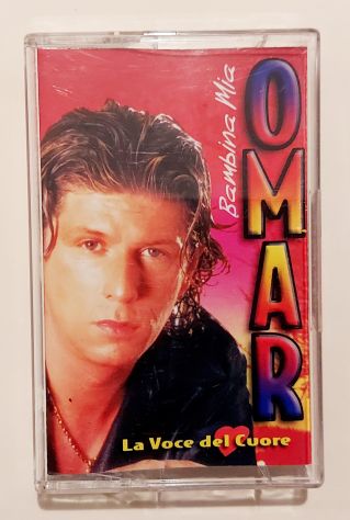 Mc Musicassetta Omar Codazzi Bambina mia La voce del cuore Italy liscio folk,