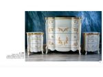 Trittico legno massello bianco e oro stile barocco con spedizione