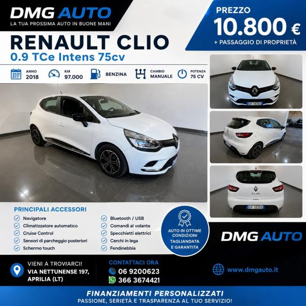 Renault Clio TCe 12V 75 CV 5 porte Moschino Intens