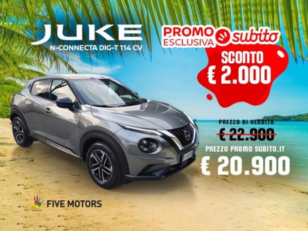 NISSAN Juke 1.0 DIG-T 114 CV N-Connecta rif. 23851757