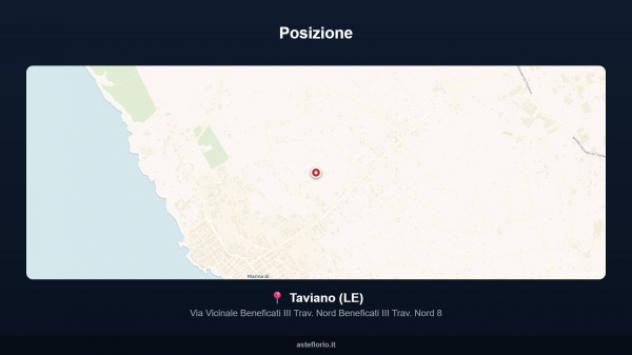 Immobile in asta di 1750 m² con più di 5 locali in vendita a Taviano - Foto 15