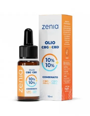 Zenia Olio CBG 10% + CBD 10%