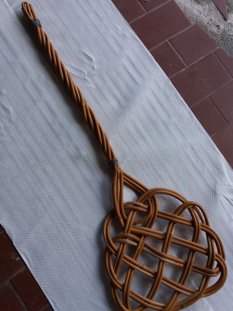 BATTIPANNI ( IN RATTAN ) VINTAGE - Foto 2