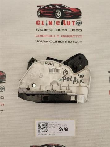 SERRATURA POSTERIORE SINISTRA VOLKSWAGEN Polo 5° Serie 5K4839015 (0917) - Foto 2