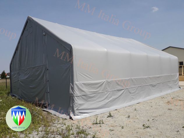 Tensostruttura Industriale a prezzo eccezionale 8,0 x 12,0 x 5,12 mt. - Foto 7