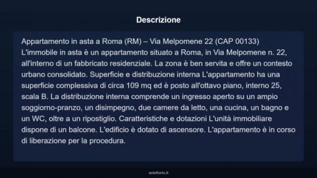 Immobile in asta di 109 m² in vendita a Roma - Foto 8