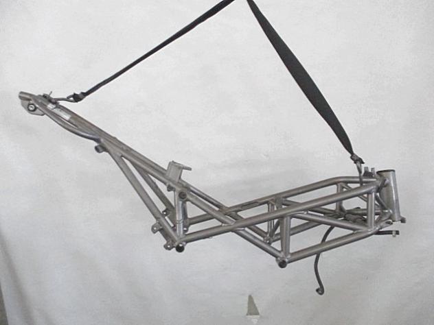 TELAIO CON TARGA E DOCUMENTI DUCATI MONSTER S4 SENNA 2001 - 2002 0024165 FRAME WITH DOCUMENTS DA REVISIONARE - Foto 3