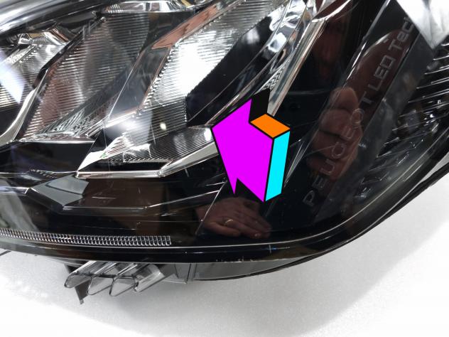 FARO FANALE ANTERIORE SINISTRO A LED PEUGEOT 2008 Serie 9833036380 (19) - Foto 6