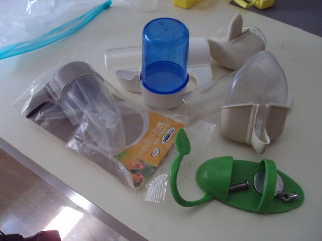 Gabbia IMAC per canarini e piccoli volatili con accessori - Foto 5