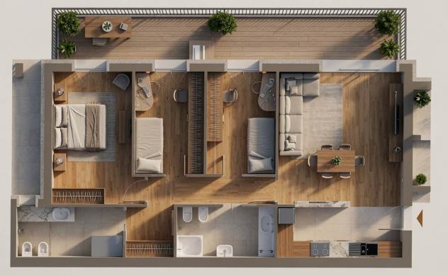 Vendita Appartamento da 106 mq in via carlo urbani - Foto 18