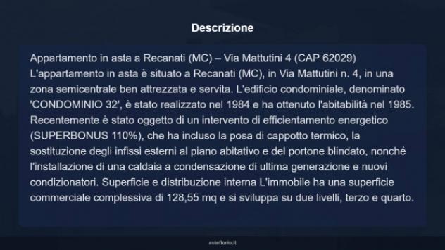 Immobile in asta di 128 m² in vendita a Recanati - Foto 10