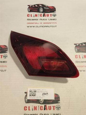STOP POSTERIORE SINISTRO INTEGRATO NEL PORTELLO OPEL Astra J 2° Serie 13306461 1090098 (11)