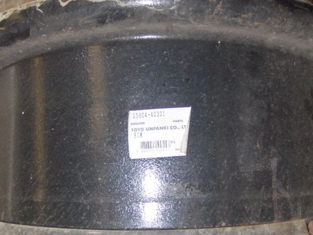 TCM FD70Z7 - TCM FD70Z8 Cerchione anteriore codice 25804-40301 - Foto 2
