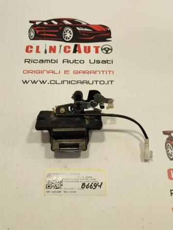 SERRATURA PORTELLONE POSTERIORE KIA Sorento 2° Serie 81230-3E000 D4CB (0609) - Foto 2