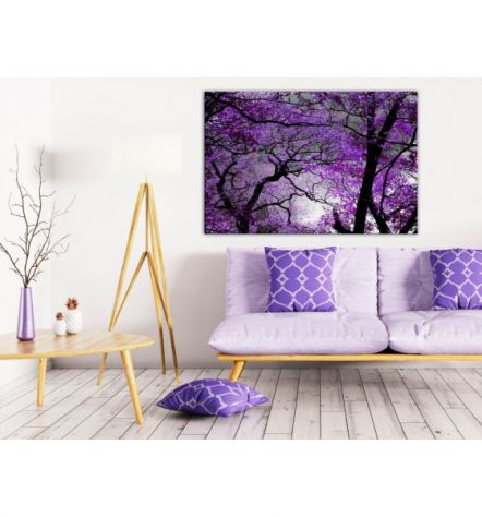 Quadro Foresta Viola 90x60 E 120x80 E 90x60 ARREDALACASA - Foto 2