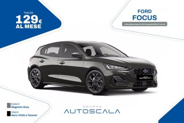 FORD Focus 1.0 EcoBoost Hybrid 125CV Powershift SW ST-Line De rif. 23909675
