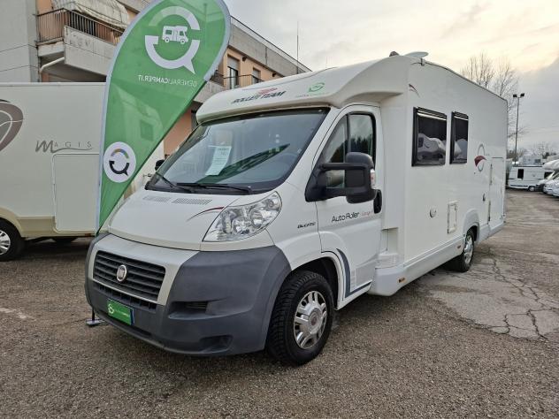 CAMPER ROLLER TEAM DUCATO SEMINTEGRALE SEMIDINETTE LETTO MATRIMONIALE GARAGE CLIMATIZZATORE FOTOVOLTAICO CAMPEGGIO USATI GENERALI 1424 - Foto 2