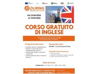 CORSO GRATUITO DI INGLESE