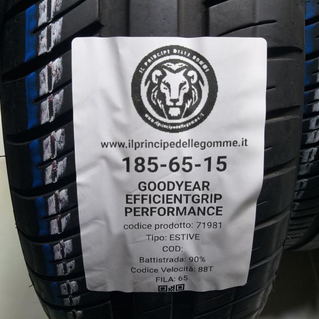 4 GOMME 185 65 15 GOODYEAR A71981 - Foto 2