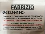 TRASPORTI DI OGNI GENERE E TRASLOCHI. SGOMBERI, SCASAMENTI E RIGATTIER