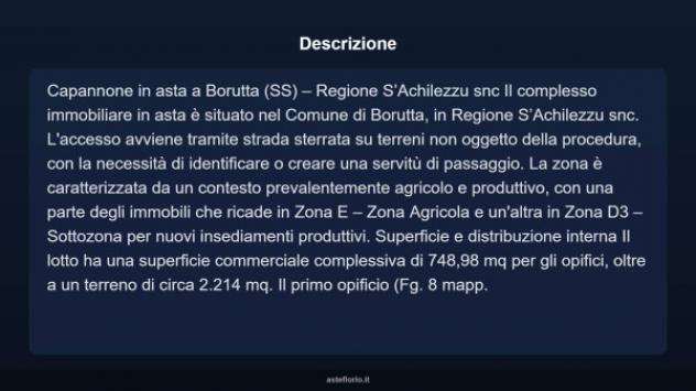 Immobile in asta di 748 m² in vendita a Borutta - Foto 9