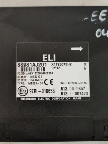 CENTRALINA ECU SUBARU Outback Serie 88281AJ201 EE20 diesel 1998 (0915) - Foto 2