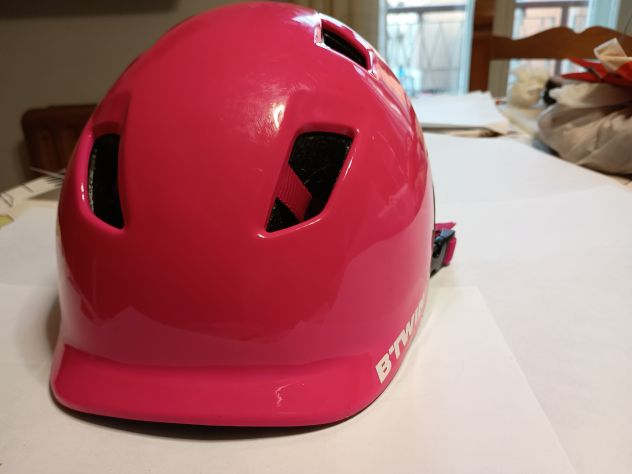 Casco Btwin rosa x bimba - Foto 4