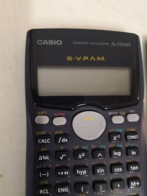 Calcolatore scientifico CASIO originale, nero. - Foto 2