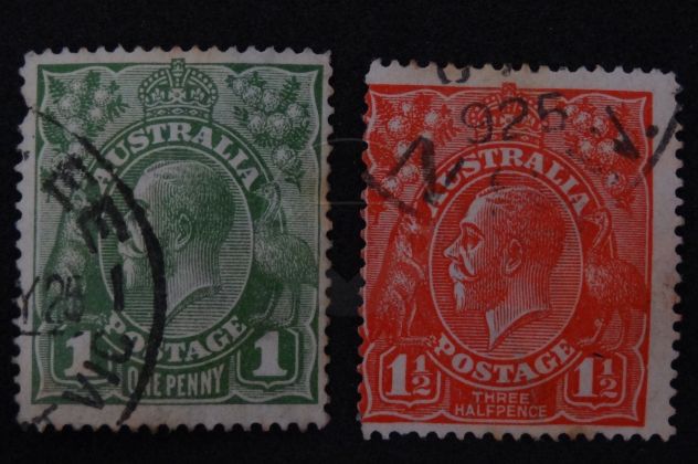 AUSTRALIA 1890-2010 Lotto di 19 francobolli - Foto 5