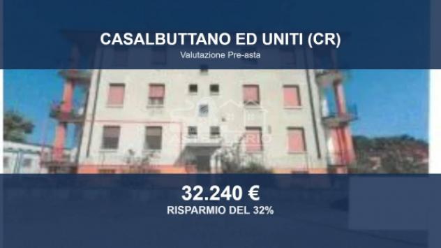 Immobile in asta di 92 m², box auto in vendita a Casalbuttano ed Uniti