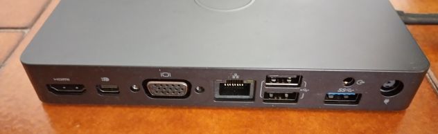 Docking Station USB-C Dell WD15 HDMI, DP, VGA, LAN, 5 USB no alimentatore - Foto 4