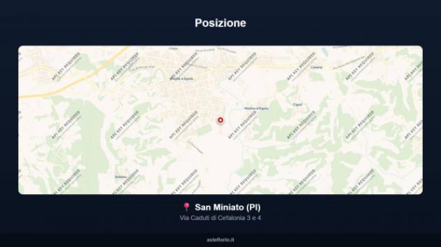 Immobile in asta di 81 m², box auto in vendita a San Miniato - Foto 8