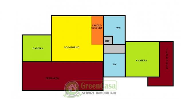 APPARTAMENTO di 3 vani e di 1 mq (CAVENAGO DI BRIANZA) rif. IGC NUOVO 3 L 252 - Foto 6