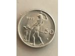 Moneta da 50 Lire piccola