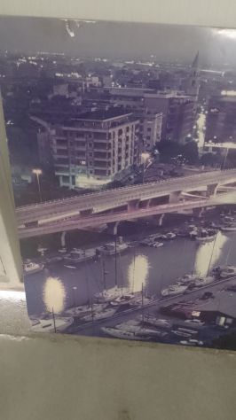 Quadro in legno con stampa su legno "Pescara di notte" - Foto 2