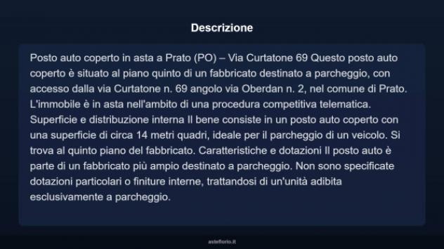 Immobile in asta di 14 m² in vendita a Prato - Foto 5