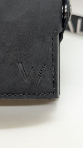 Wallet porta carte di credito con protezione RFID nero nuovo - Foto 4