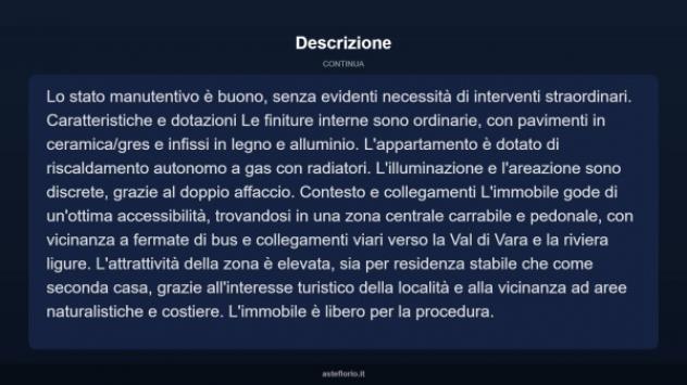 Immobile in asta di 77 m² in vendita a Varese Ligure - Foto 11